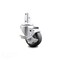 Service Caster 3.5 Inch Thermoplastic Rubber Swivel 3/4 Inch Square Stem Caster with Brake SCC SCC-SQ20S3514-TPRB-TLB-34 - alternate 1